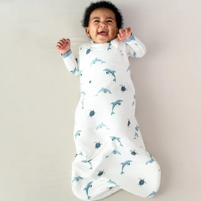 Kyte Baby Dolphin Bamboo Sleep Bag, 1 TOG