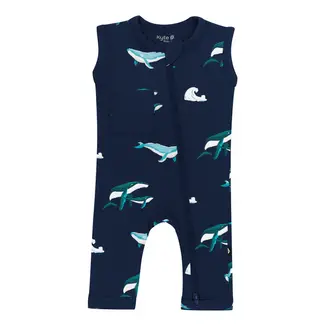 Kyte Baby Humpback Zippered Sleeveless Romper