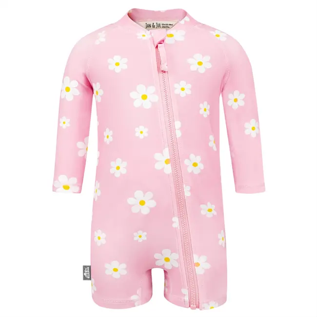 Jan and Jul Pink Daisy | 1-pc UV Jumpsuit
