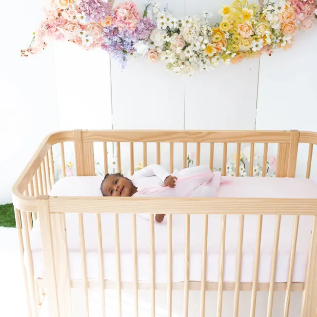 Kyte Baby Sakura Bamboo Crib Sheet
