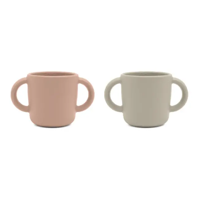 Nouka Soft Blush/Shifting Sand Training Cup 2 Pack