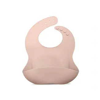Nouka Soft Blush Silicone Bib