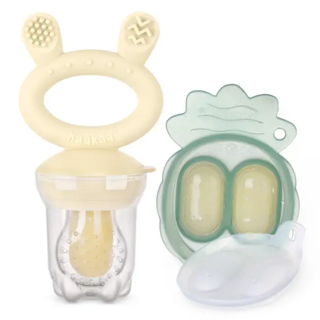 Haakaa Oat Freeze-N-Feed Mini Combo Teether