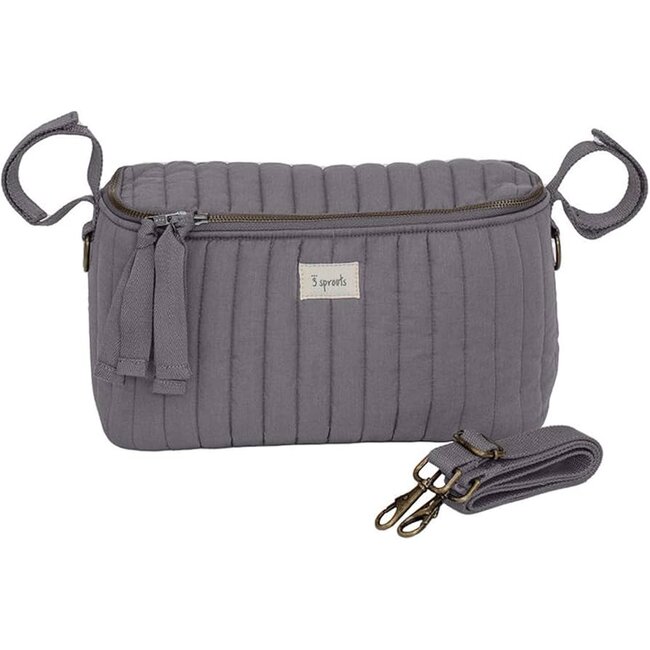 Universal Stroller Caddy Organizer | Charcoal Gray