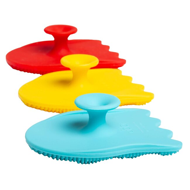 Ubbi Ubbi Silicone Bath Sponges, Set of 3