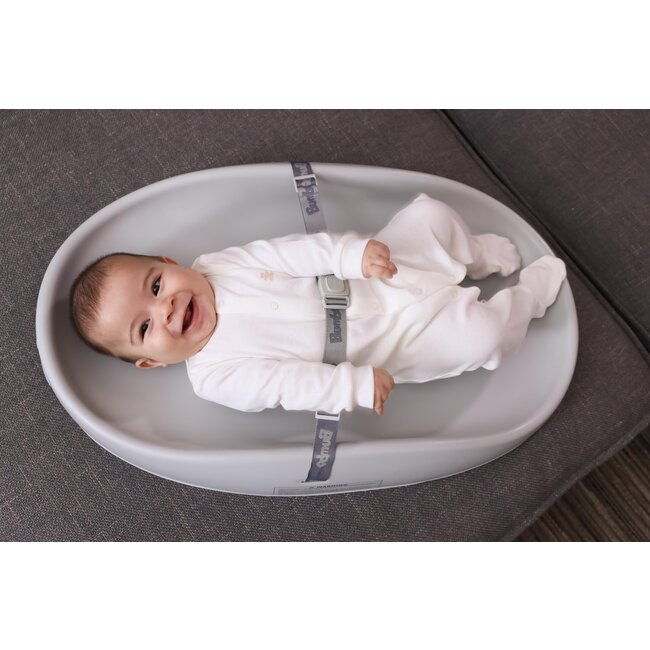 Cool Grey Changing Pad