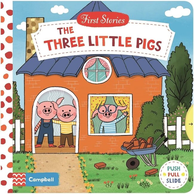 The Three Little Pigs, Push/Pull/Slide Board Book