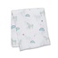 Lulujo Unicorns Cotton Muslin Swaddle