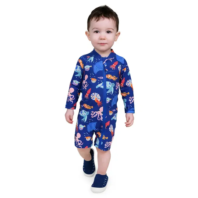 Jan and Jul Sea Friends | Kids One Piece UV Sun Suit
