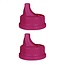 Life Factory Lifefactory Sippy Cap 2pk, Raspberry