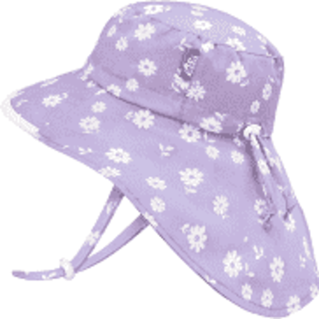 Jan and Jul Purple Daisy Cotton Adventure Hat