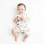 Kyte Baby Zippered Shortall Romper in Vintage Truck