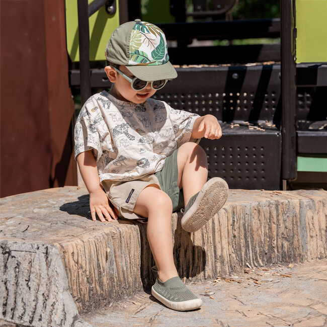 Jan and Jul Army Green | Breeze Knit Shoes