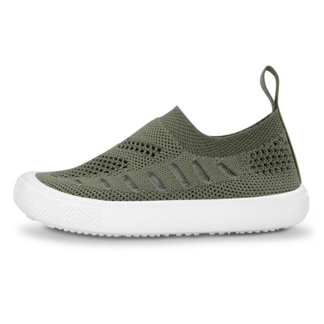 Jan and Jul Army Green | Breeze Knit Shoes