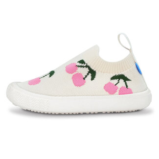 Jan and Jul Cherries | Graphic Knit Shoes