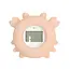 Nouka Soft Blush Crab Bathtub Safety Thermometer