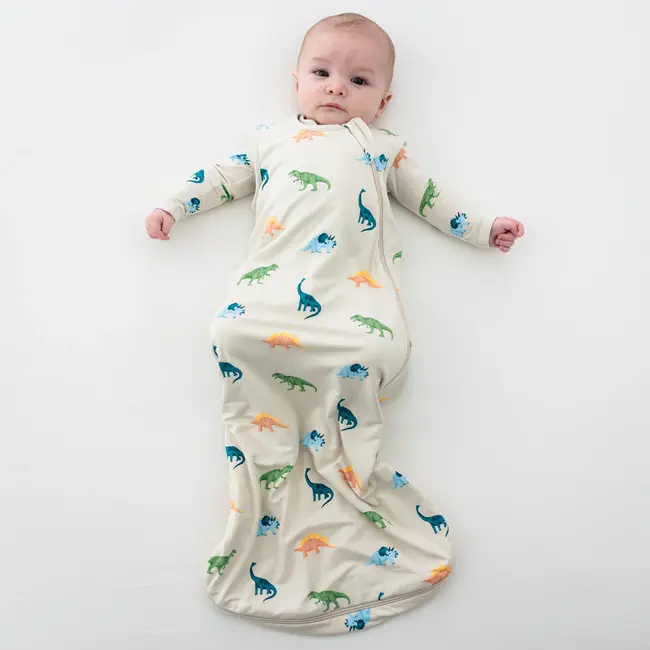 Kyte Baby Ecru Roar Bamboo Sleep Bag, 0.5 TOG