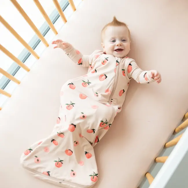 Kyte Baby Peach Bamboo Sleep Bag, 0.5 TOG