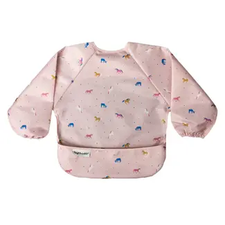 Tiny Twinkle Unicorn Mess-Proof Full Sleeve Bib