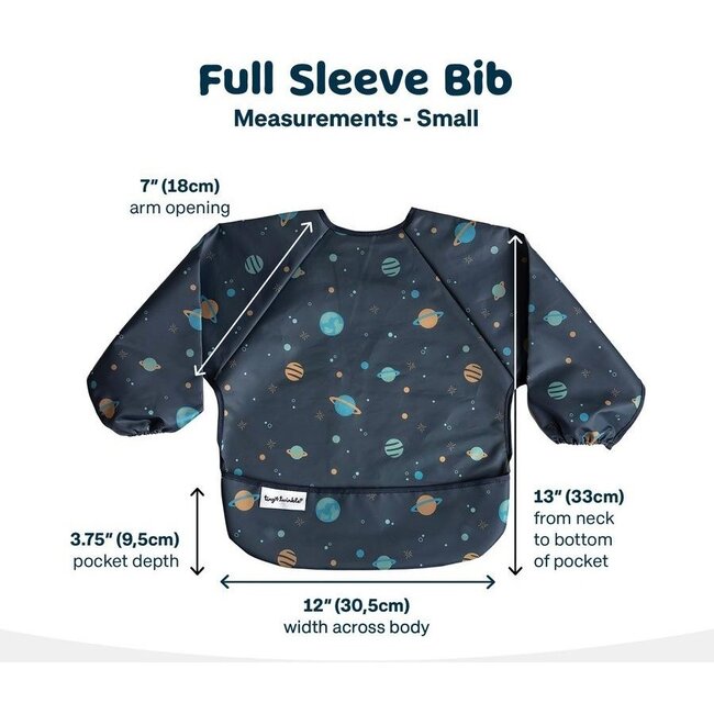 Space Mess-Proof Full Sleeve Bib
