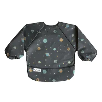 Tiny Twinkle Space Mess-Proof Full Sleeve Bib
