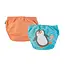 Zoochini Penguin Baby-Toddler Knit Swim Diaper, 2 Piece Set
