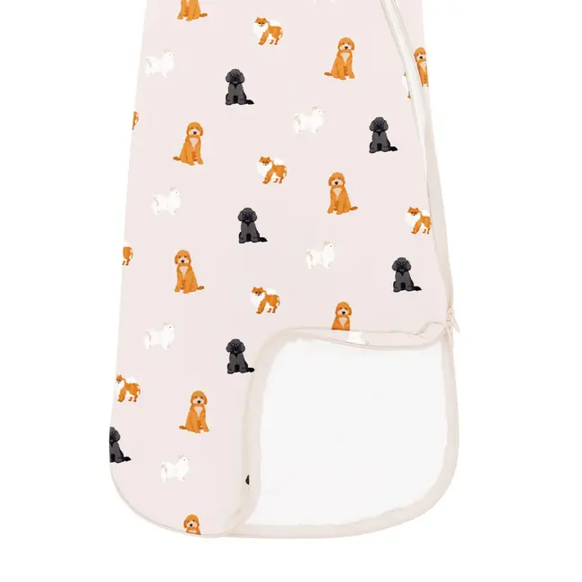 Kyte Baby Fluffy Dog Bamboo Sleep Bag, 1 TOG