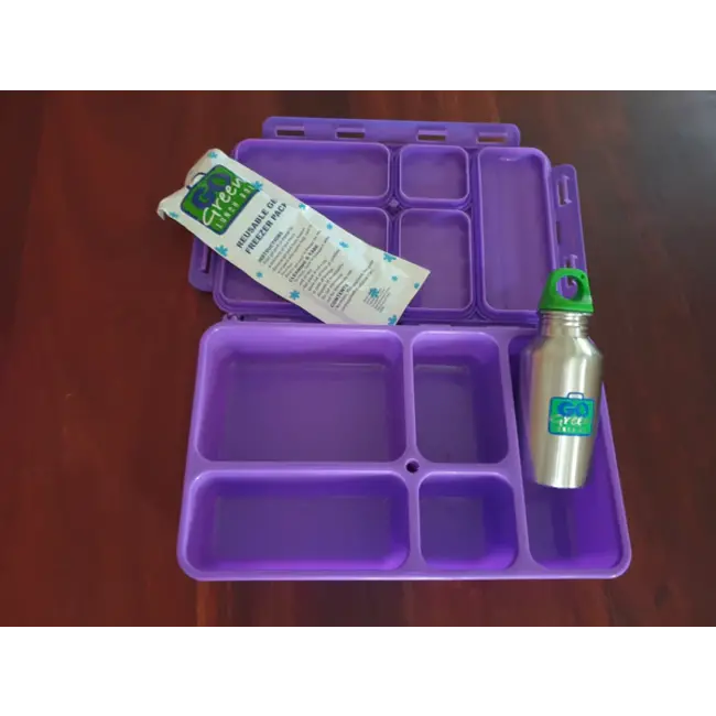 Go Green Confetti Leakproof Lunchbox Set