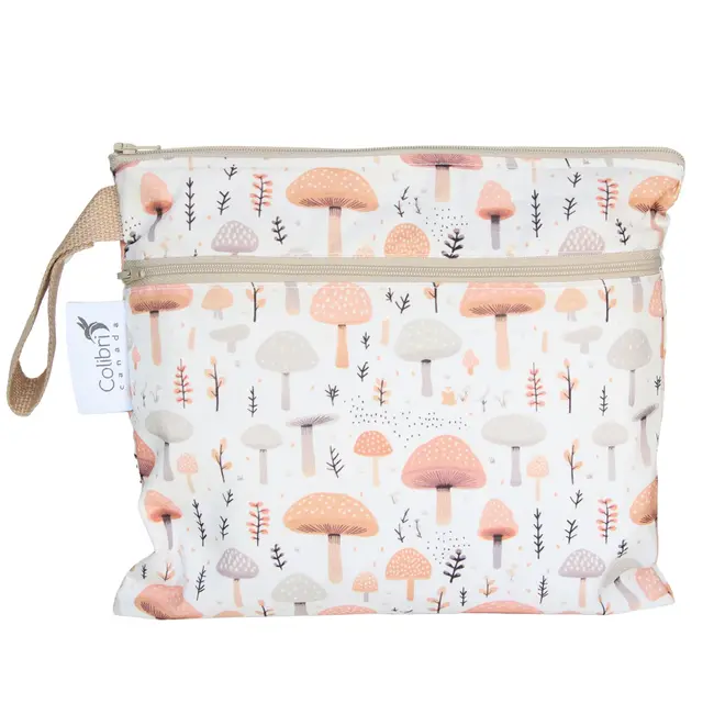 Colibri Mushrooms Small Double Duty Wet Bag
