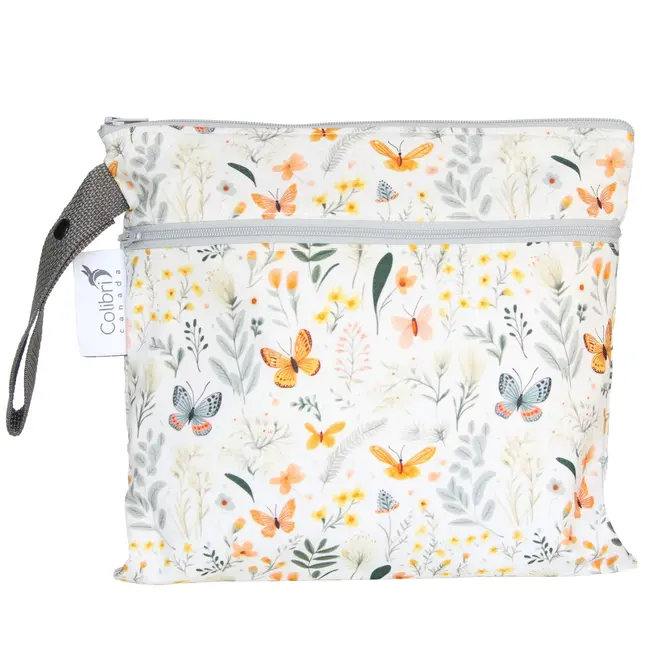 Colibri Butterfly Garden Small Double Duty Wet Bag