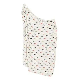 Kyte Baby Vintage Truck Bamboo Swaddle Blanket