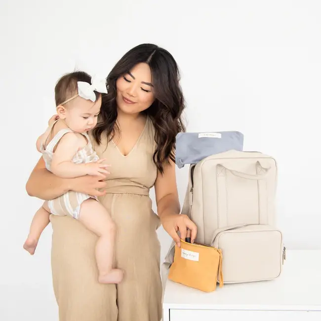 Pearhead Mommy & Baby Things Pouch Set