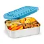 Aqua Dots Stainless Quad Bento Box