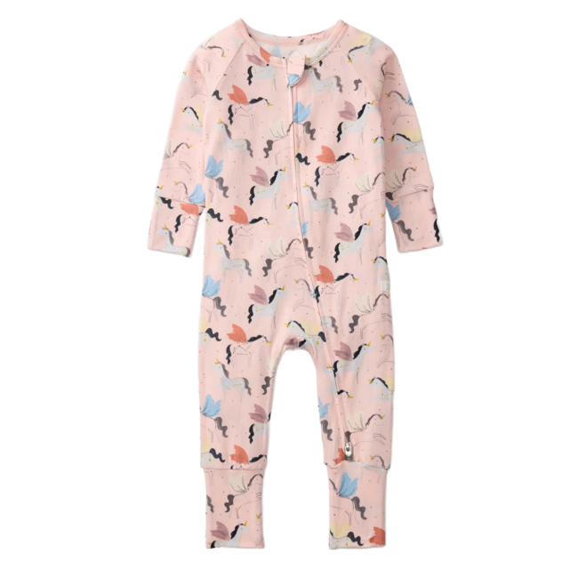 Loulou Lollipop Unicorn Ballet Sleeper in TENCEL