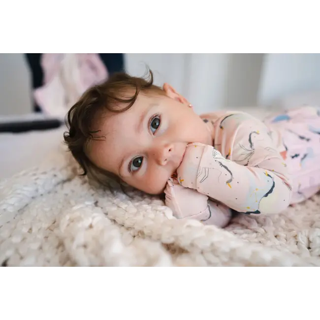 Loulou Lollipop Unicorn Ballet Sleeper in TENCEL