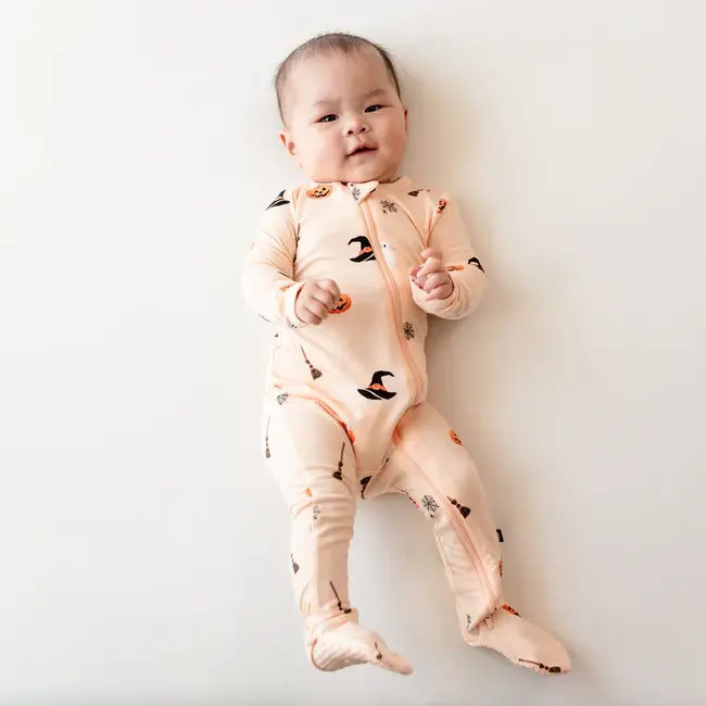 Kyte Baby Bewitched Bamboo Zippered Footie
