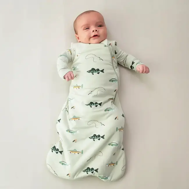 Kyte Baby Fishing Bamboo Sleep Bag, 1 TOG