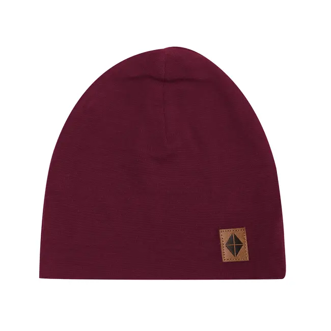 Kyte Baby Burgundy Bamboo Jersey Beanie