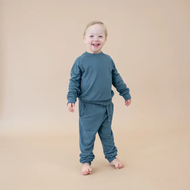 Kyte Baby Atlantic Child Bamboo Jersey Jogger Set
