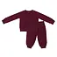 Kyte Baby Burgundy Child Bamboo Jersey Jogger Set