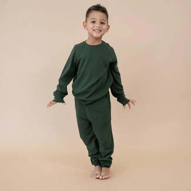 Kyte Baby Fir Child Bamboo Jersey Jogger Set