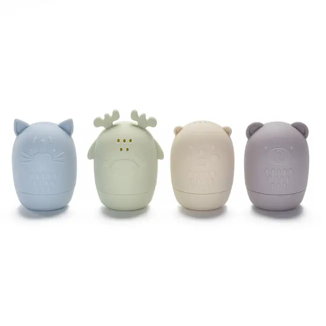 Nouka Nouka Animal Bath Toys, In The Wild