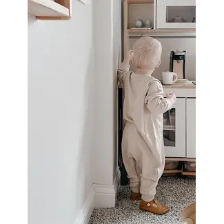günamüna Sand Bamboo Fleece Jumpsuit