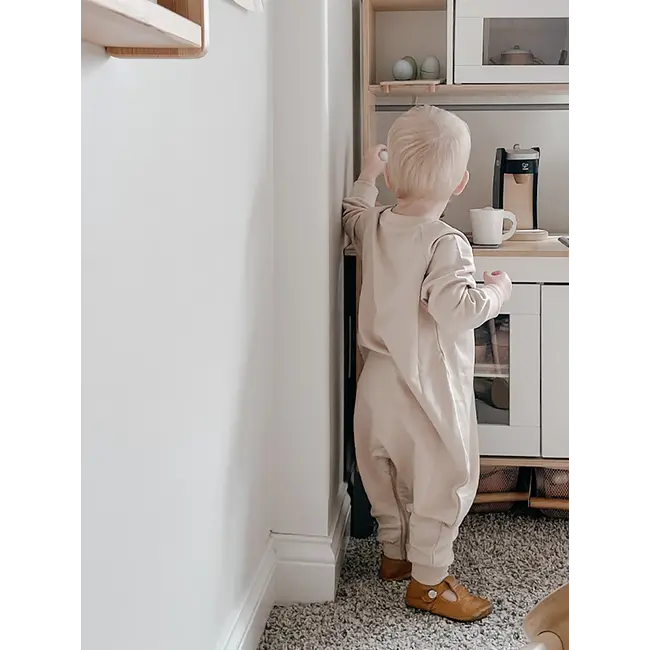 günamüna Sand Bamboo Fleece Jumpsuit