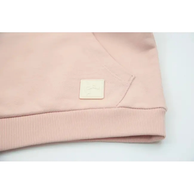 KID.ORCA Pale Rose French Terry Kid Hoodie