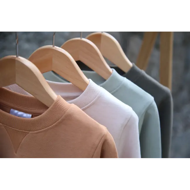 KID.ORCA Sandstone Organic French Terry Kid Sweatshirt