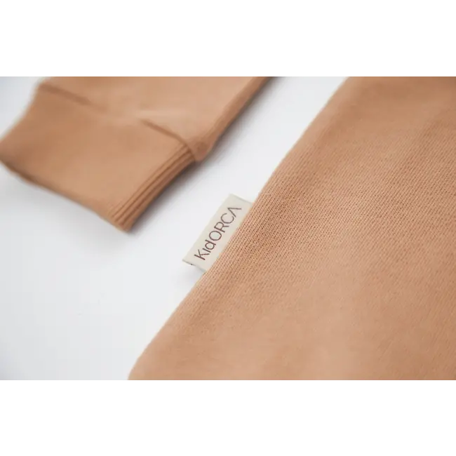 KID.ORCA Sandstone Organic French Terry Kid Sweatshirt