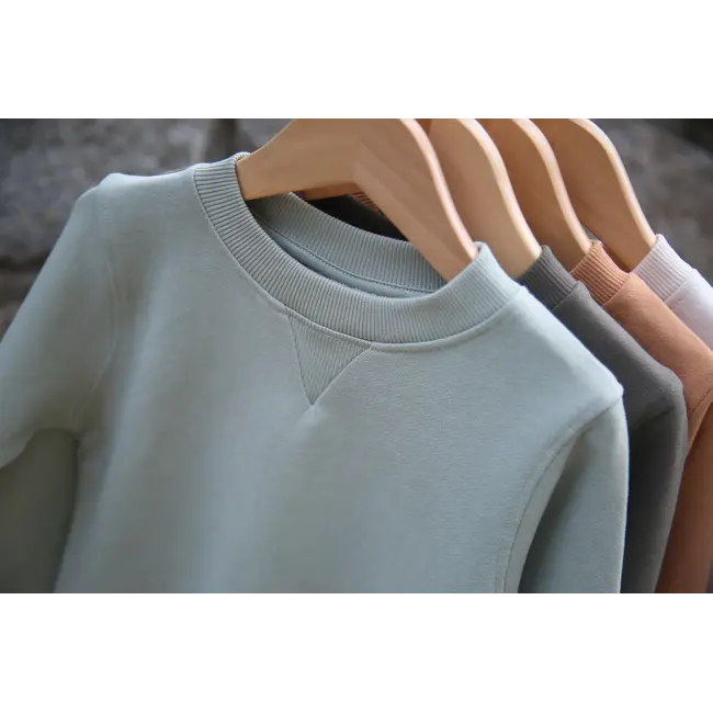 KID.ORCA Sage Organic French Terry Kid Sweatshirt