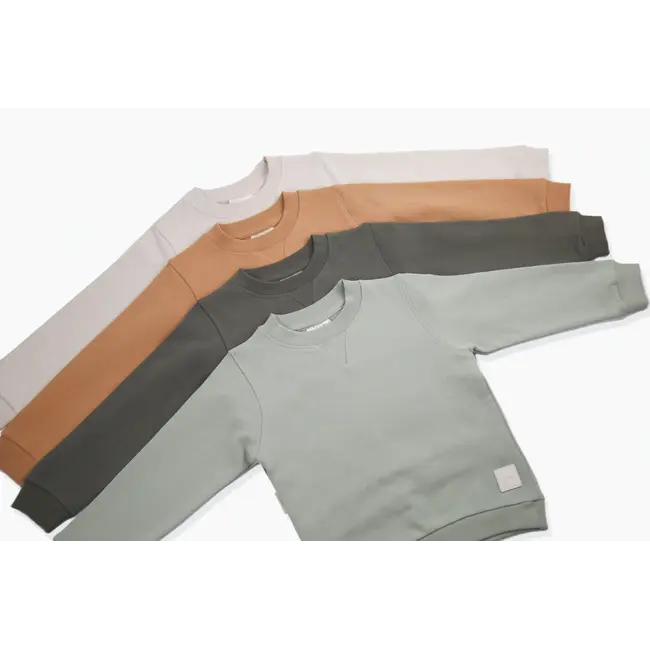 KID.ORCA Oat Organic French Terry Kid Sweatshirt