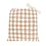 Kyte Baby Gingham Bisque Bamboo Crib Sheet